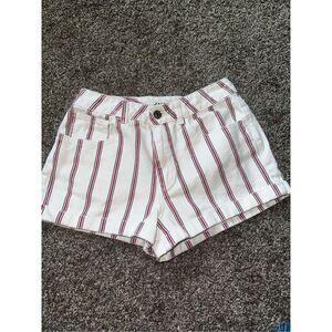 Pacsun Striped Mom Shorts